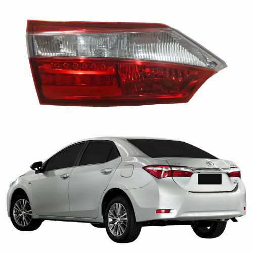 Lanterna toyota corolla 15 17 tampa bic c led le Castelo Auto Peças