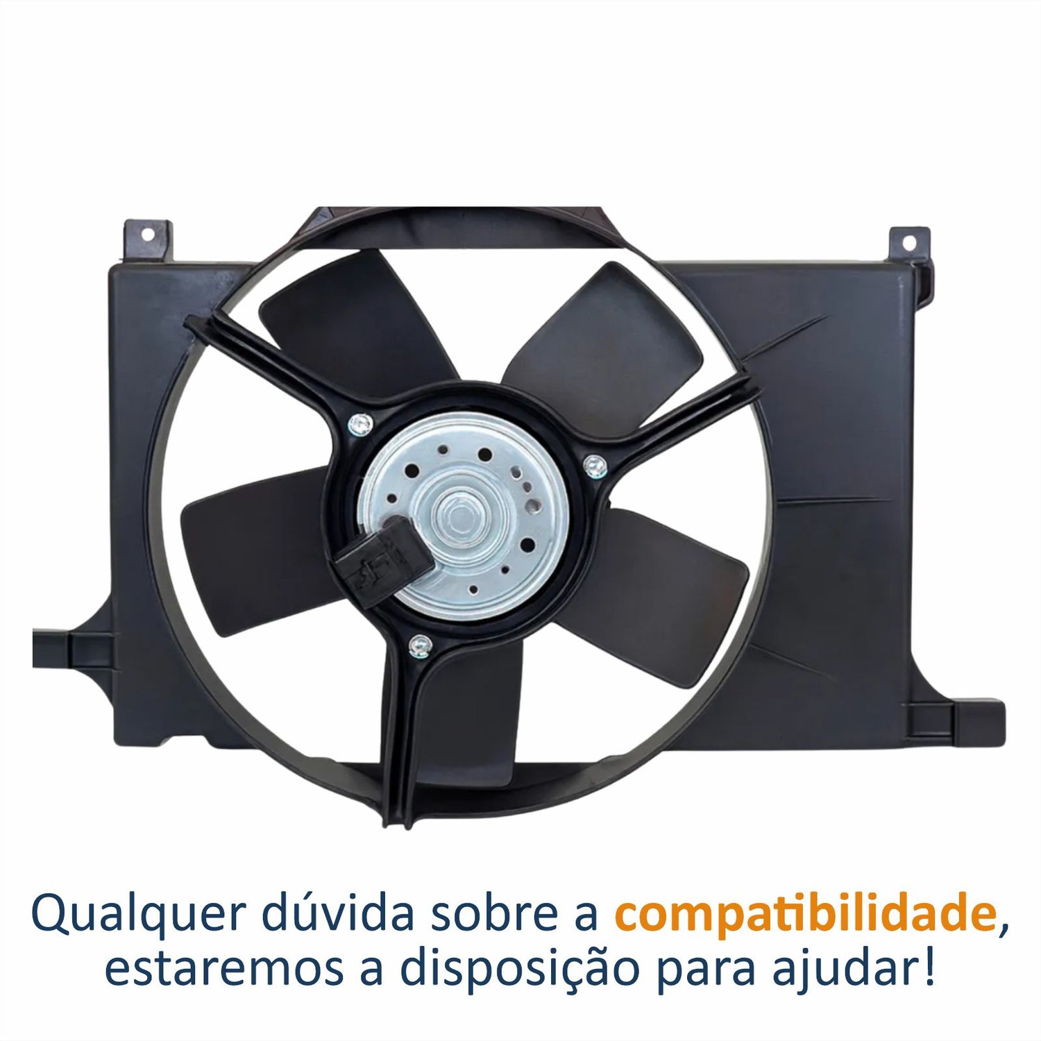 Eletroventilador Ventoinha Com Defletor Gm Corsa Classic 1993 Até 2012 Corsa 1994 Até 2002 Com Ar Condicionado