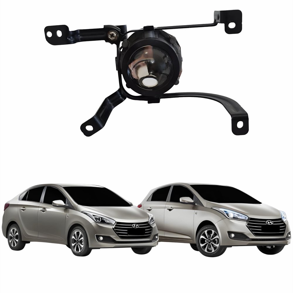 Farol Auxiliar De Milha Hyundai Hb20 Hb20S 2016 Até 2019 Lado Direito Passageiro Farol Auxiliar De Milha Hyundai Hb20 Hb20S 2016 Até 2019 Lado Direito Passageiro