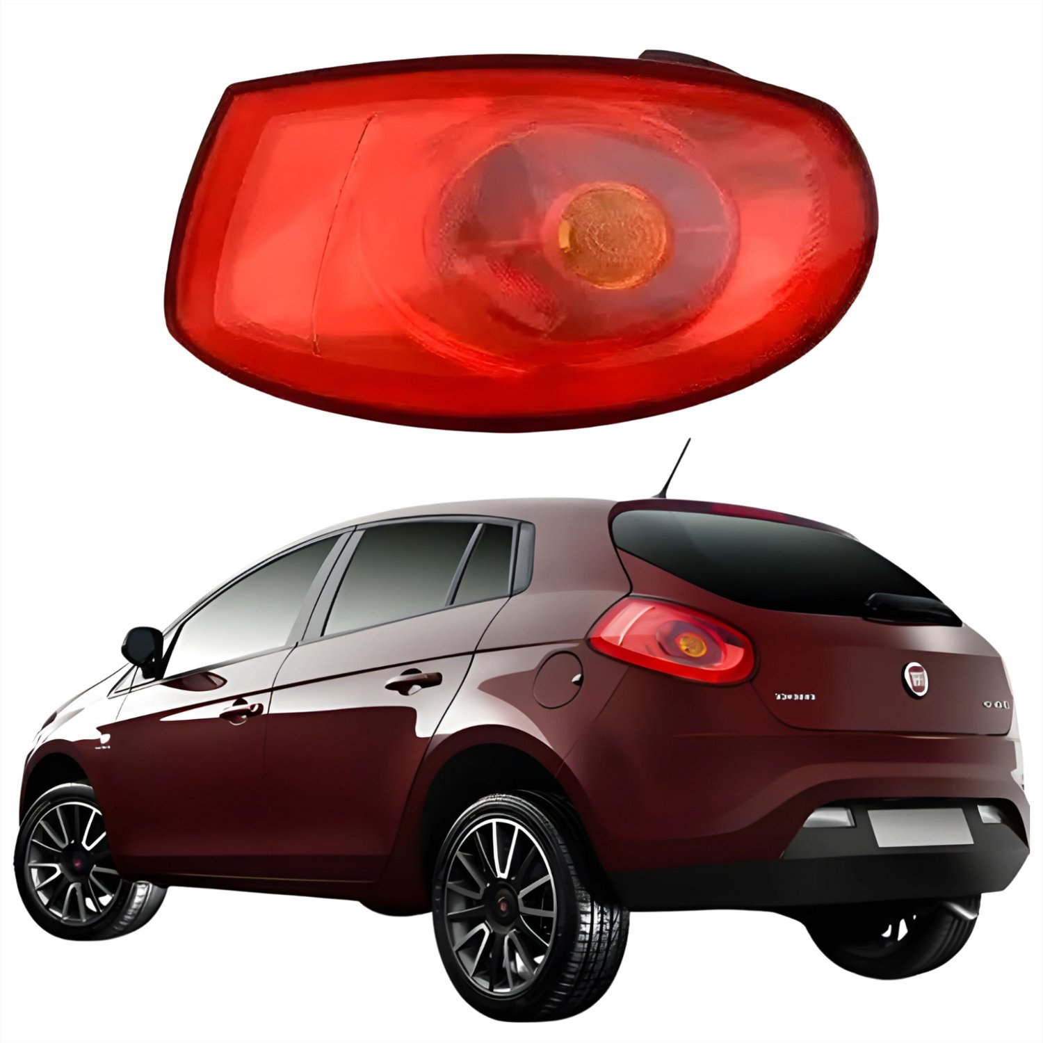 Lanterna fiat bravo 10/14 le - Castelo Auto Peças