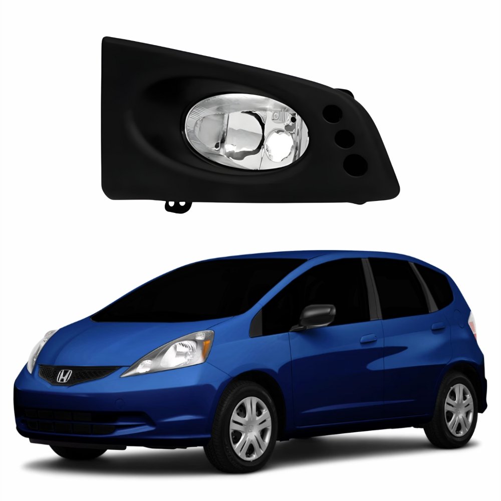 Left Door Mirror Corner Fender Triangle Cover Single Custom for Honda Fit 09-13