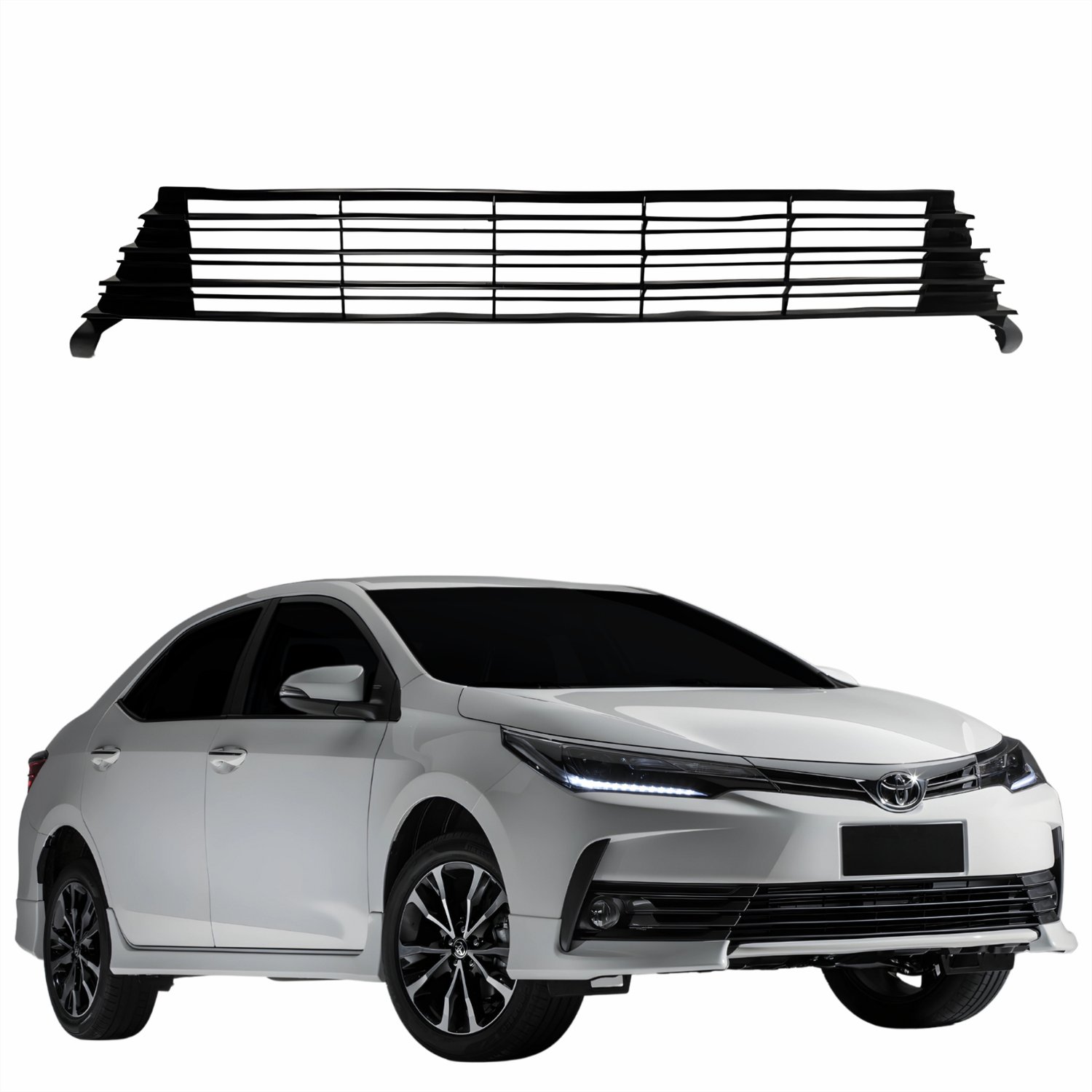 Toyota COROLLA 17-19 USA BUMPER GRILLE SE CN - 53112-02740 | Spare