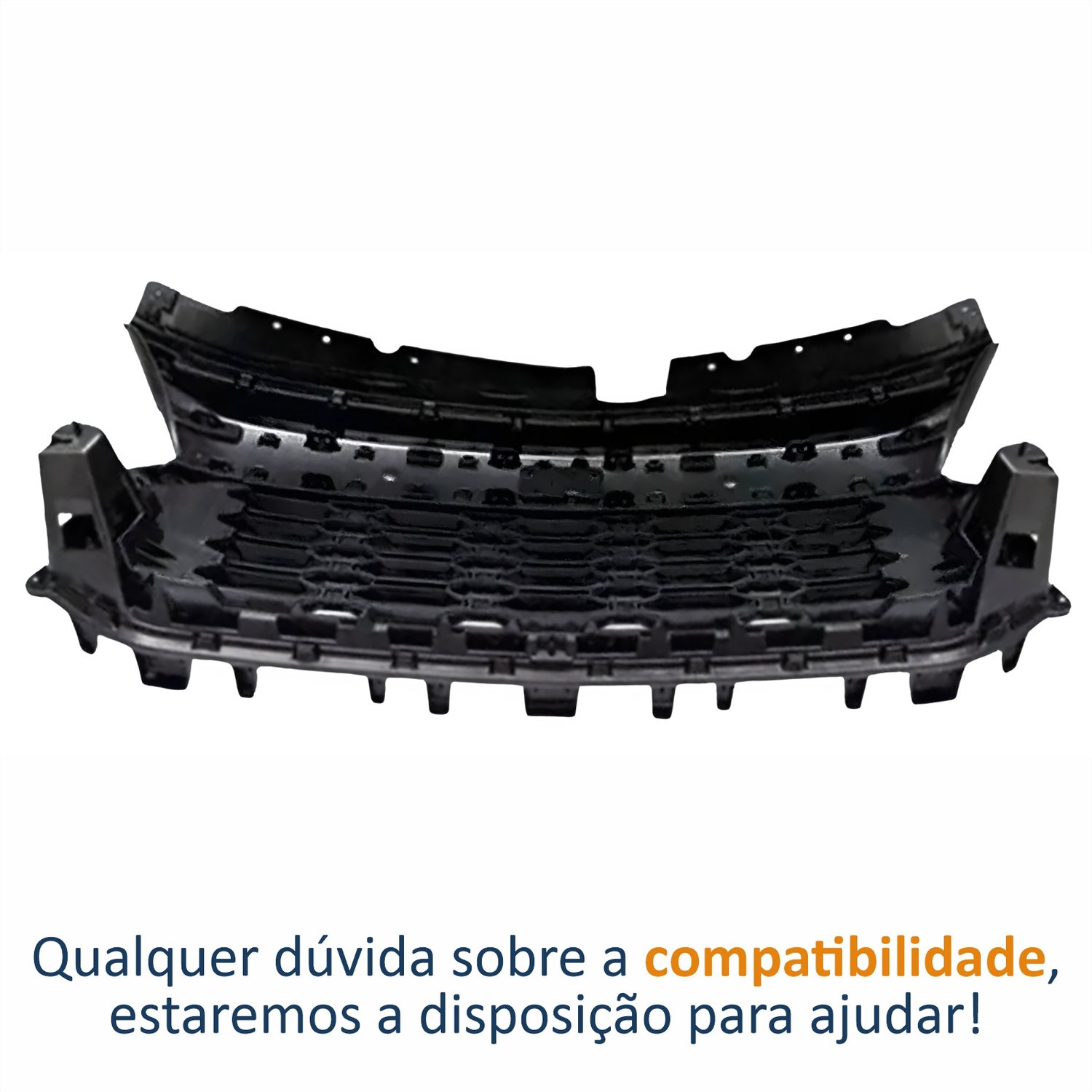 Grade rad gm s-10 21/24 cromada - Castelo Auto Peças