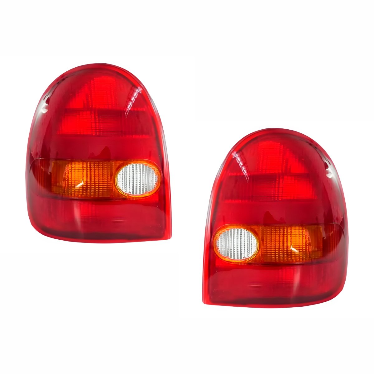 Kit de Lanterna Gm Corsa 1994 Até 1999 Tricolor 2 Portas