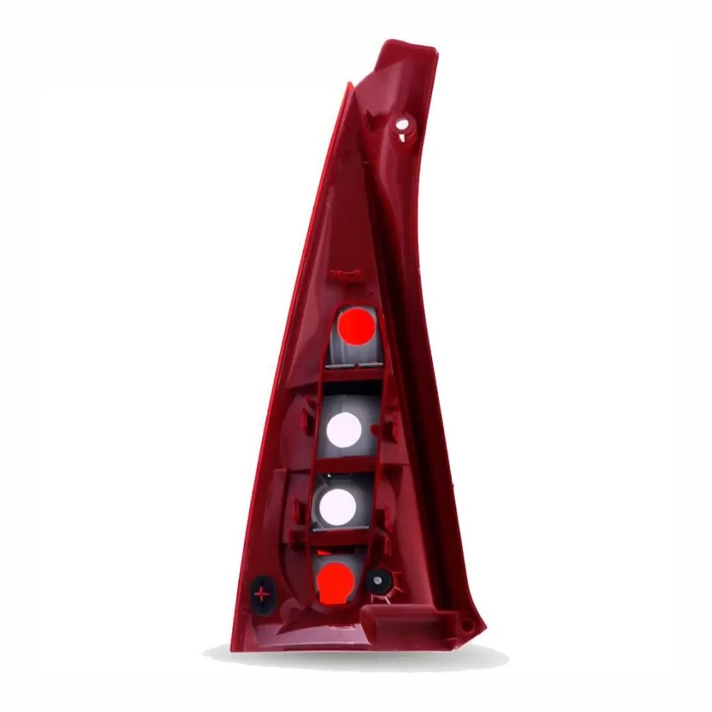 Lanterna Citroen C3 2006 até 2012 Bicolor Cristal Lado Esquerdo Motorista