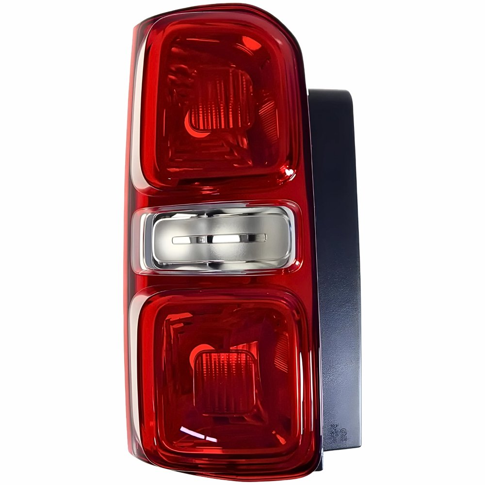 Lanterna Citroen Jumpy Peugeot Expert 2018 Até 2023 Fiat Scudo 2021 Até 2023 Bicolor Cristal Lado Esquerdo Motorista