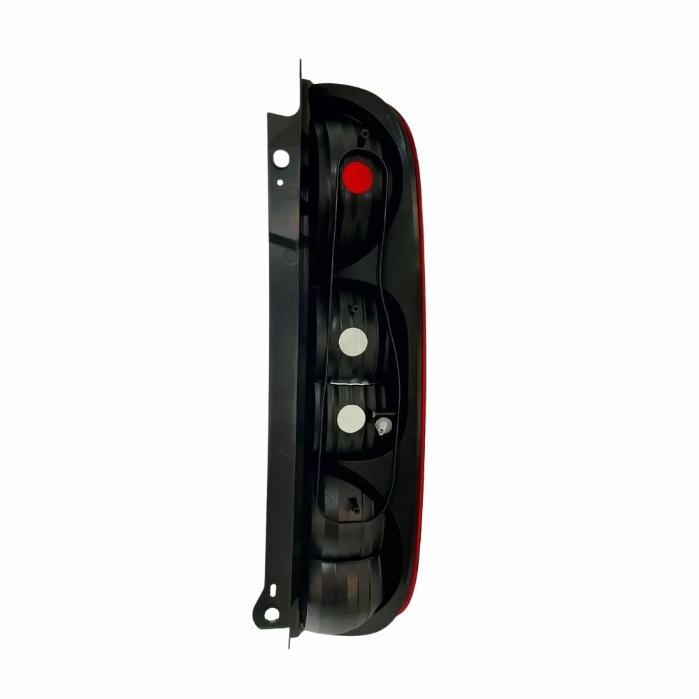 Lanterna Fiat Fiorino 2014 Até 2020 Bicolor Fumê 3 Furos Lado Esquerdo Motorista