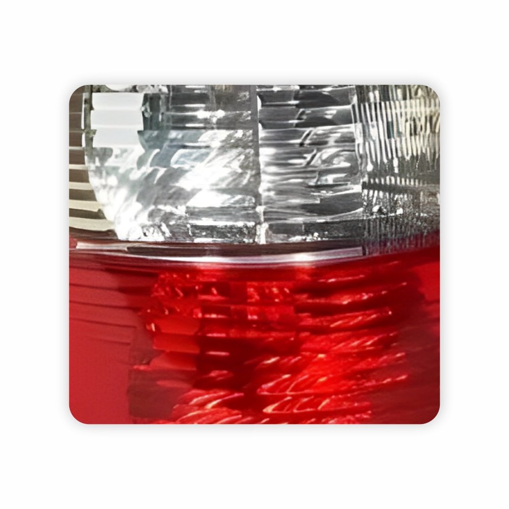 Lanterna Ford Ecosport 2004 Até 2008 Bicolor Cristal Lado Esquerdo Motorista