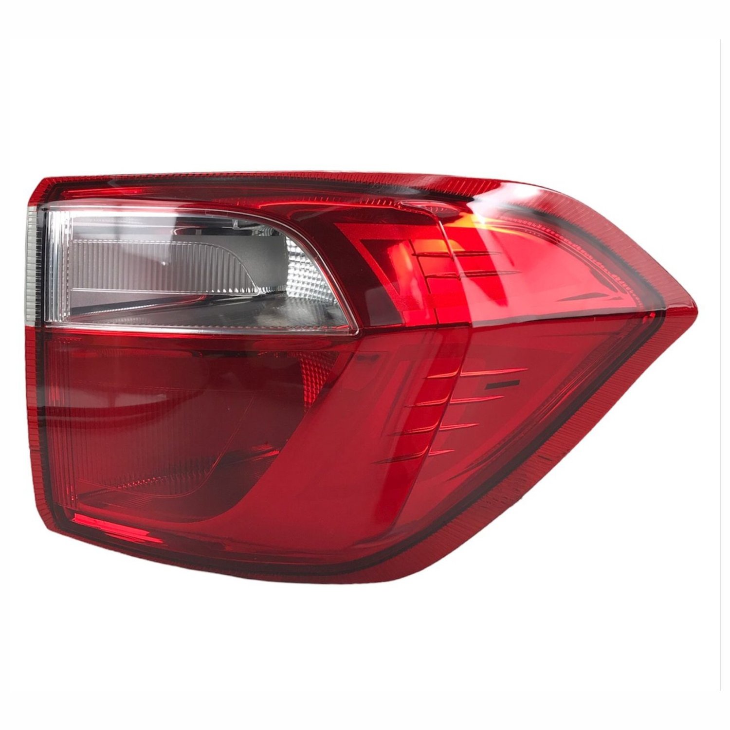 Lanterna Ford Ecosport 2013 Até 2021 Bicolor Cristal Canto Lado Direito Passageiro