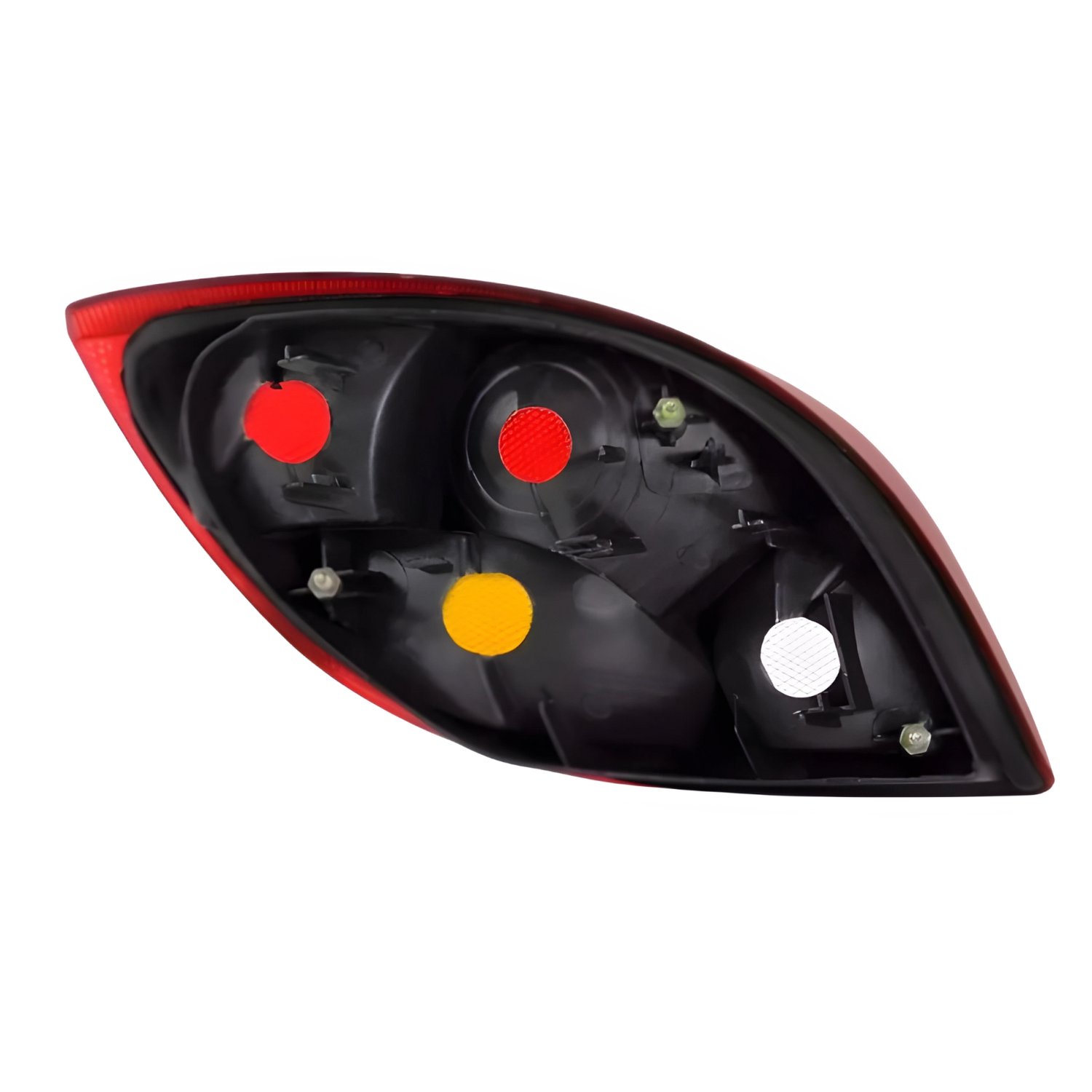 Lanterna Ford Ka 1997 Até 2002 Tricolor Âmbar Lado Direito Passageiro
