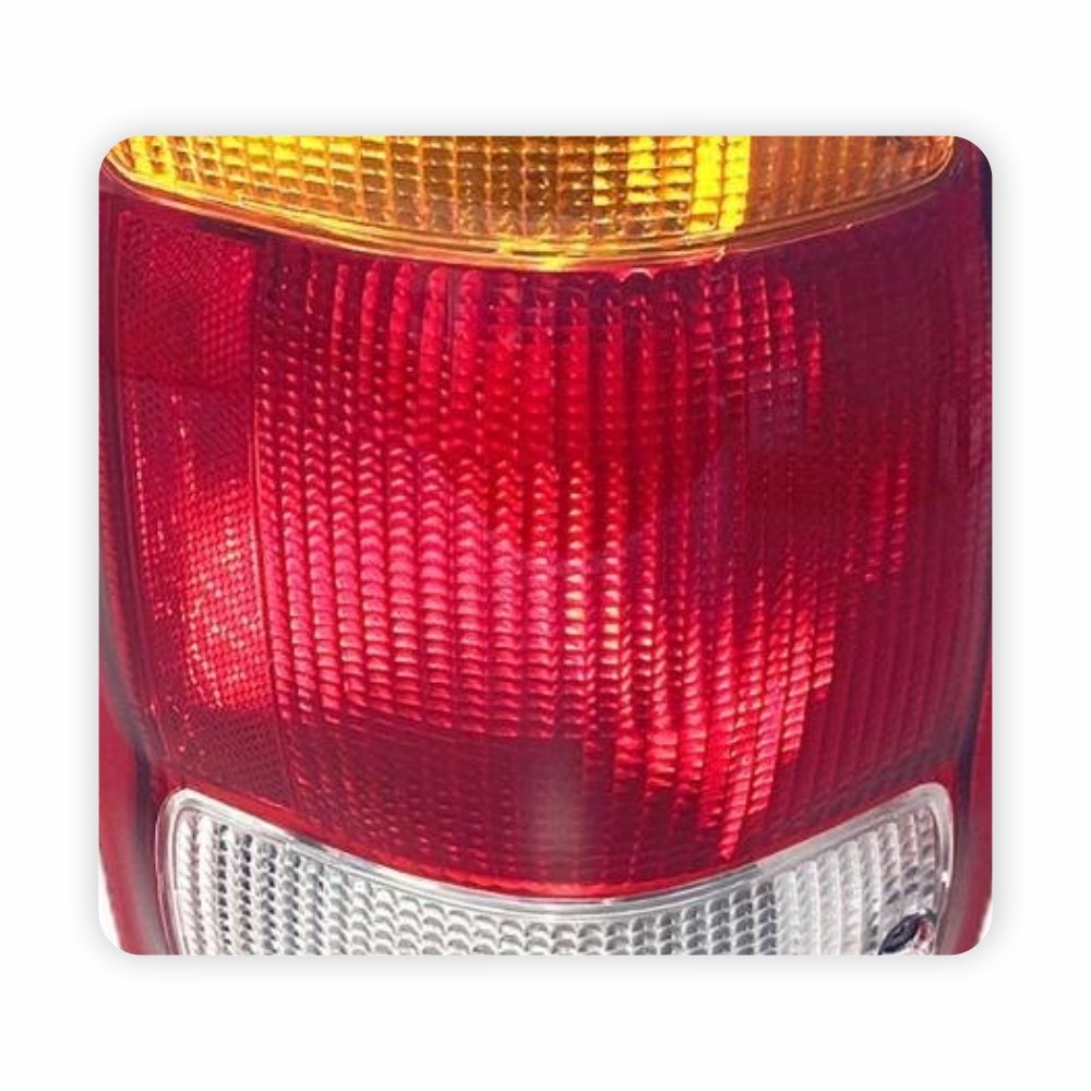 Lanterna Ford Ranger 1998 1999 2000 2001 Tricolor Cristal Lado Direito Passageiro