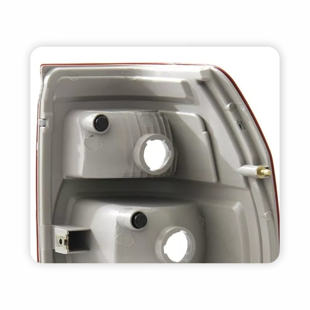 Lanterna Ford Ranger 2010 2011 2012 Bicolor Cristal Lado Esquerdo Motorista