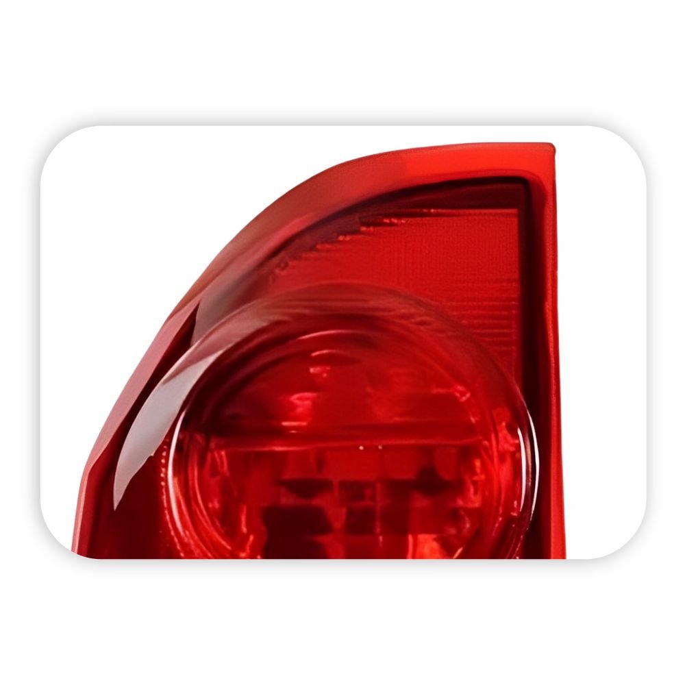 Lanterna Traseira Bicolor Chevrolet Montana 2003 2004 2005 2006 2007 2008 2009 2010 Bicolor Fumê Lado Esquerdo Motorista