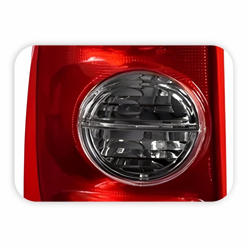 Lanterna Traseira Bicolor Chevrolet Montana 2003 2004 2005 2006 2007 2008 2009 2010 Bicolor Fumê Lado Esquerdo Motorista