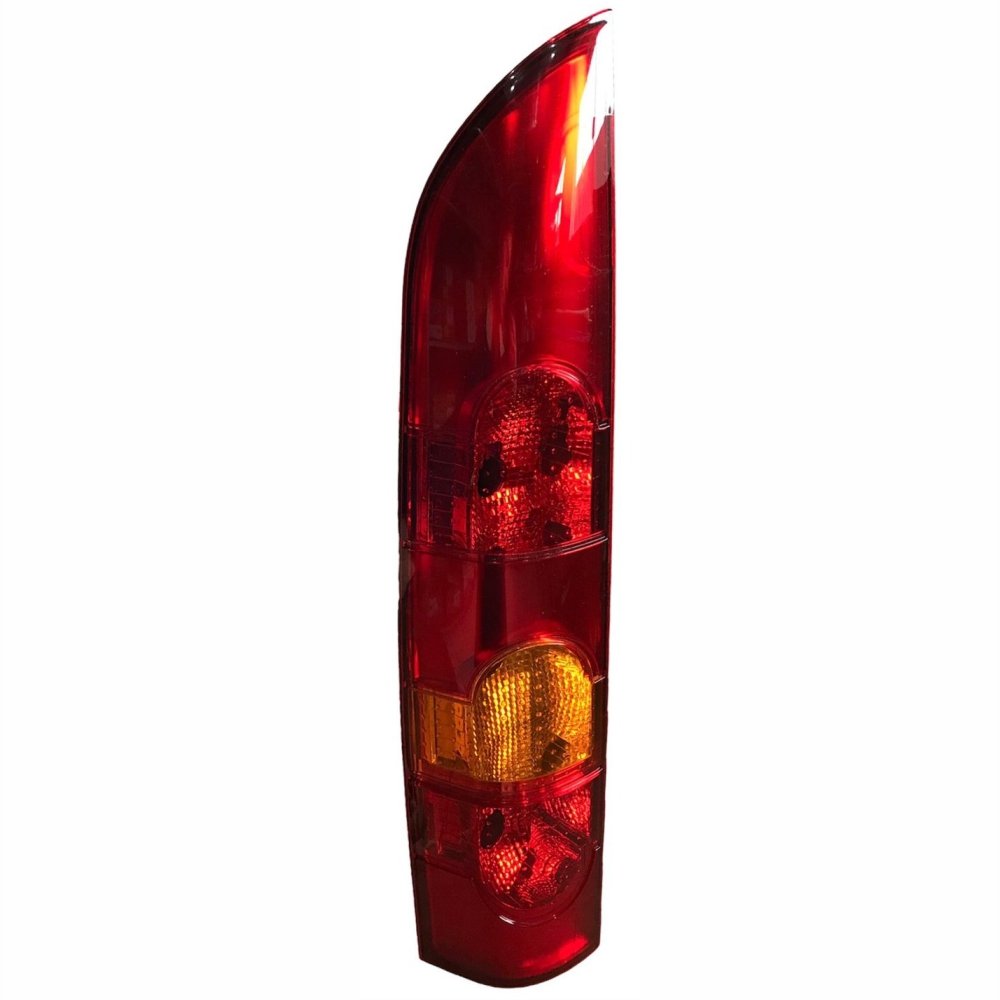 Lanterna Renault Kangoo 2008 Até 2018 1 Porta Tricolor Cristal Lado Esquerdo Motorista