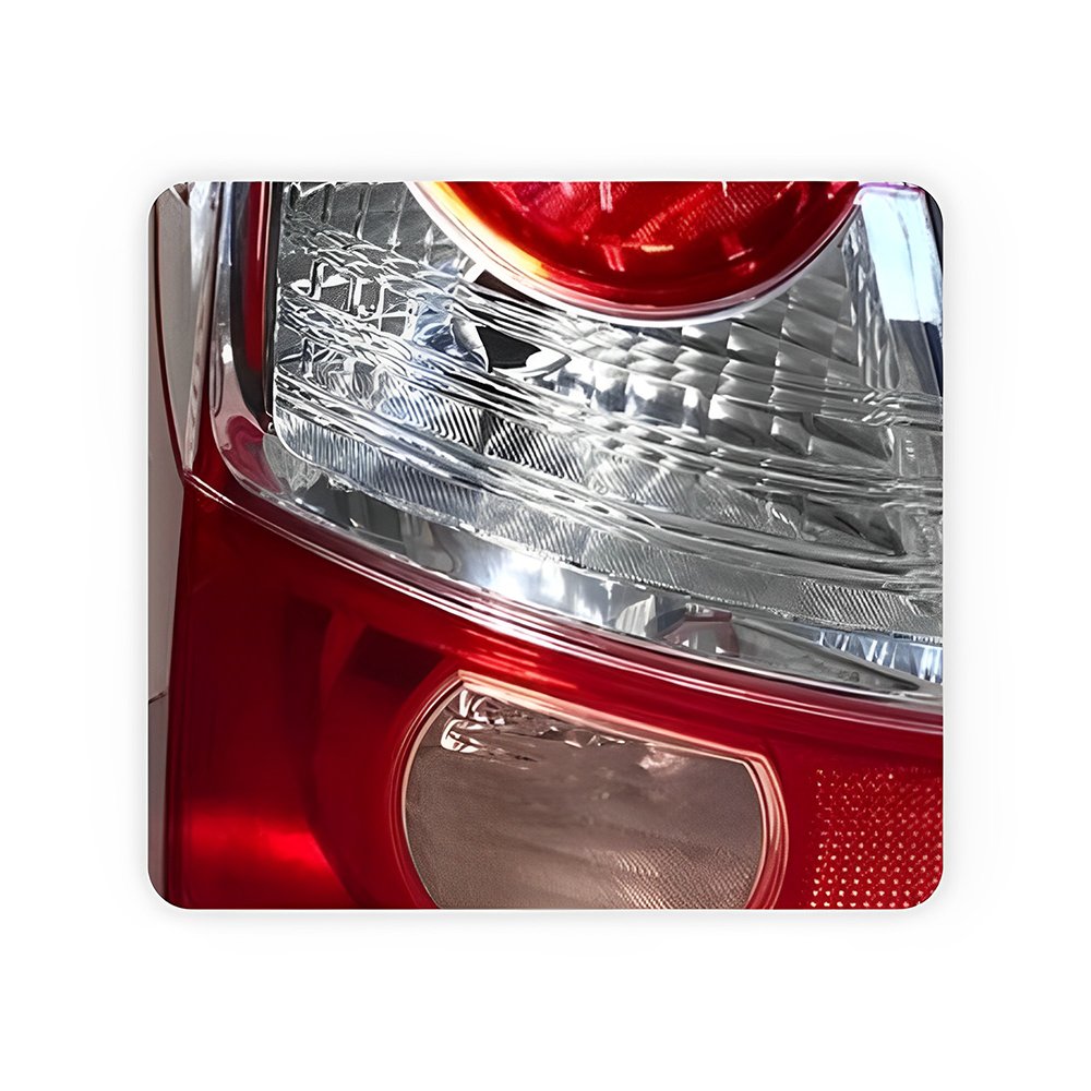 Lanterna Toyota Etios Hatch 2013 Até 2016 Bicolor Cristal com Ré Rosa Lado Esquerdo Motorista
