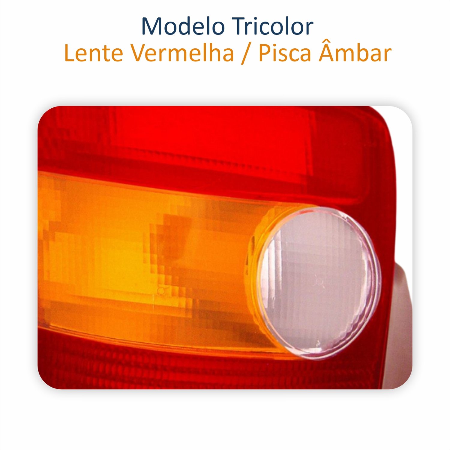 Lanterna Traseira Fiat Palio G1 1996 Até 2000 Tricolor Lado Esquerdo Motorista