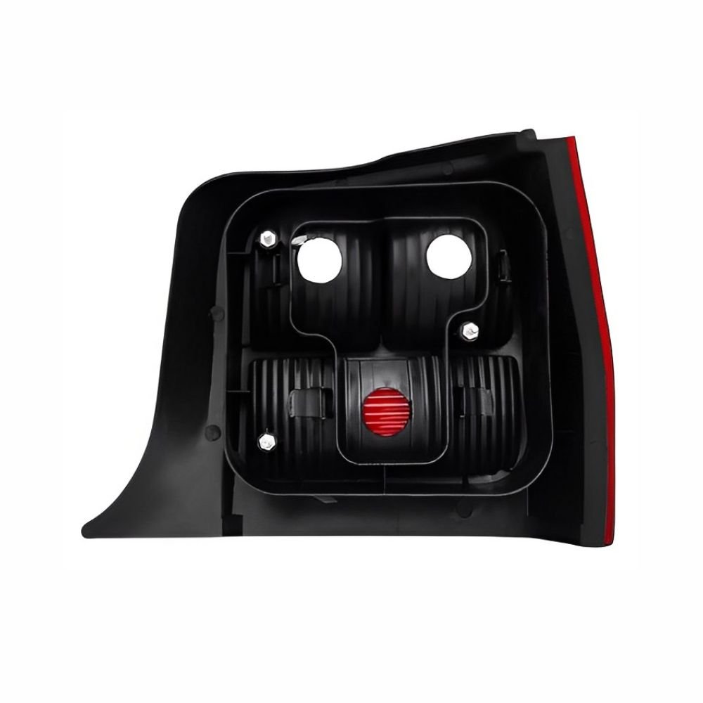 Lanterna Traseira Fiat Uno 2004 Até 2011 Bicolor Cristal Lado Esquerdo Motorista