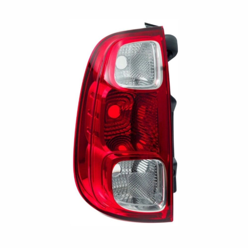 Lanterna Traseira Fiat Uno Vivace 2011 2012 2013 2014 Bicolor Cristal Lado Esquerdo Motorista