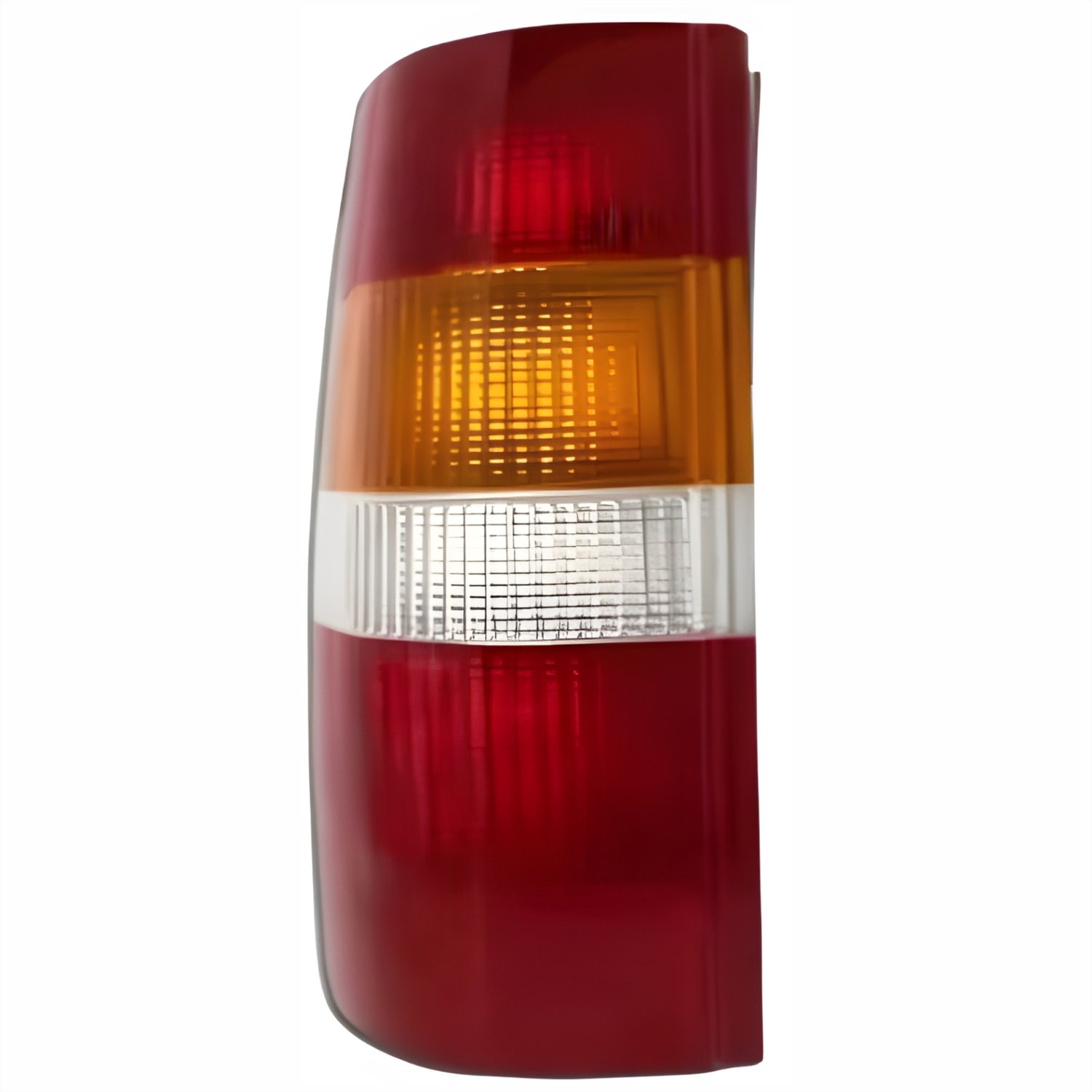 Lanterna Traseira Ford Courier 1996 Até 2009 Tricolor Com Soquete Lado Esquerdo Motorista