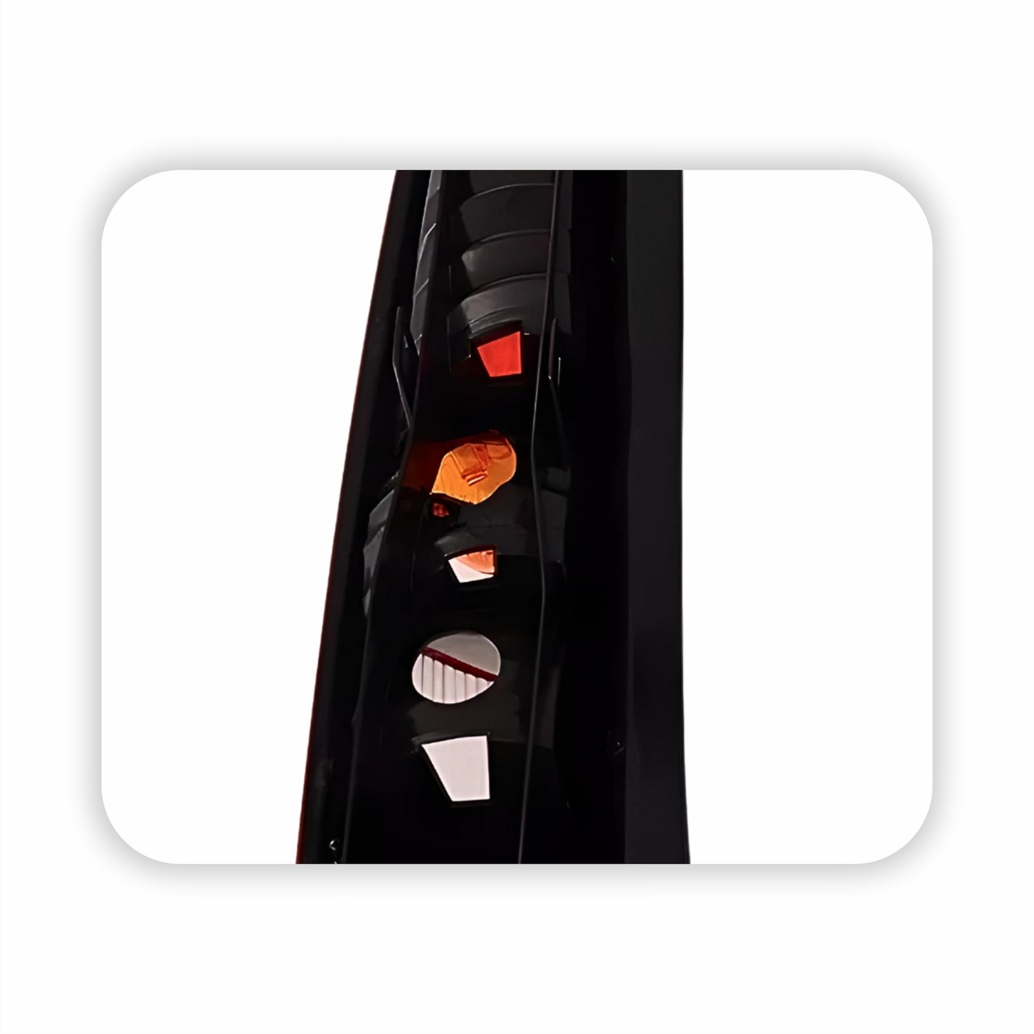 Lanterna Traseira Ford Fiesta Hatch 2003 2004 2005 2006 2007 Bicolor Lado Direito Passageiro