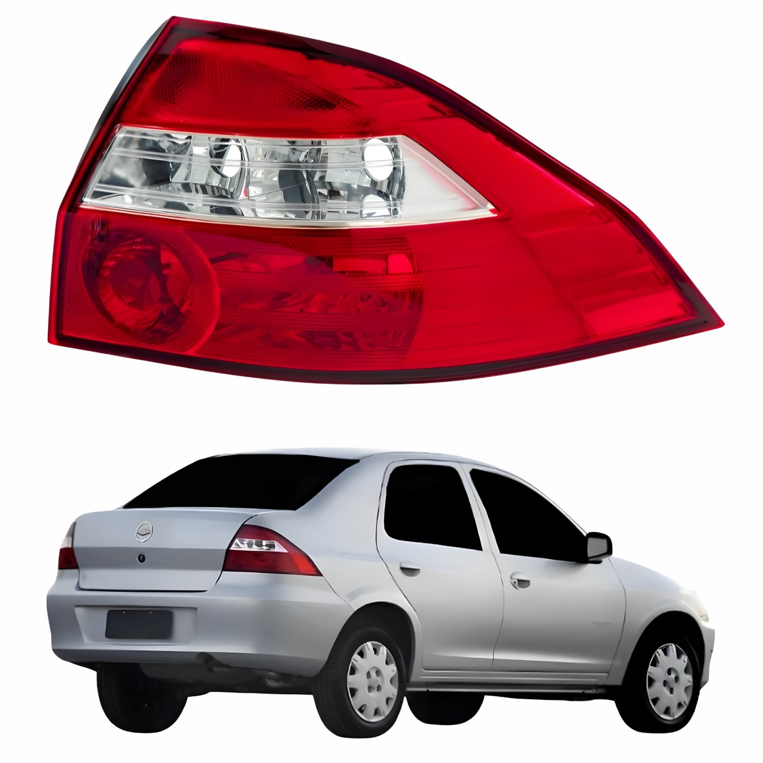 Lanterna Traseira Gm Prisma 2006 Até 2012 Original Arteb Bicolor Lado Direito Passageiro Lanterna Traseira Gm Prisma 2006 Até 2012 Original Arteb Bicolor Lado Direito Passageiro