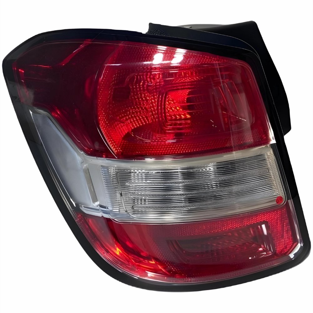 Lanterna Traseira Gm Spin 2013 Até 2018 Bicolor Cristal Borda Preta Lado Esquerdo Motorista