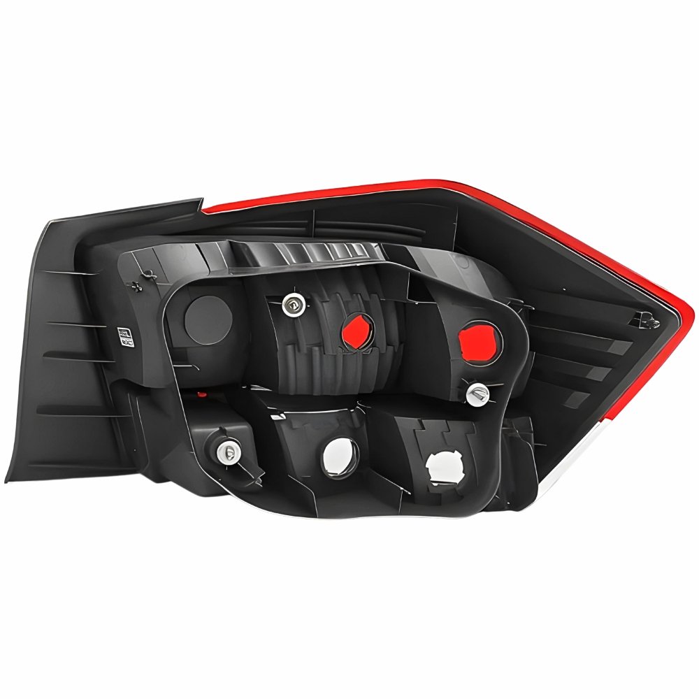 Lanterna Traseira Honda City 2009 2010 2011 2012 Bicolor Cristal Lado Esquerdo Motorista