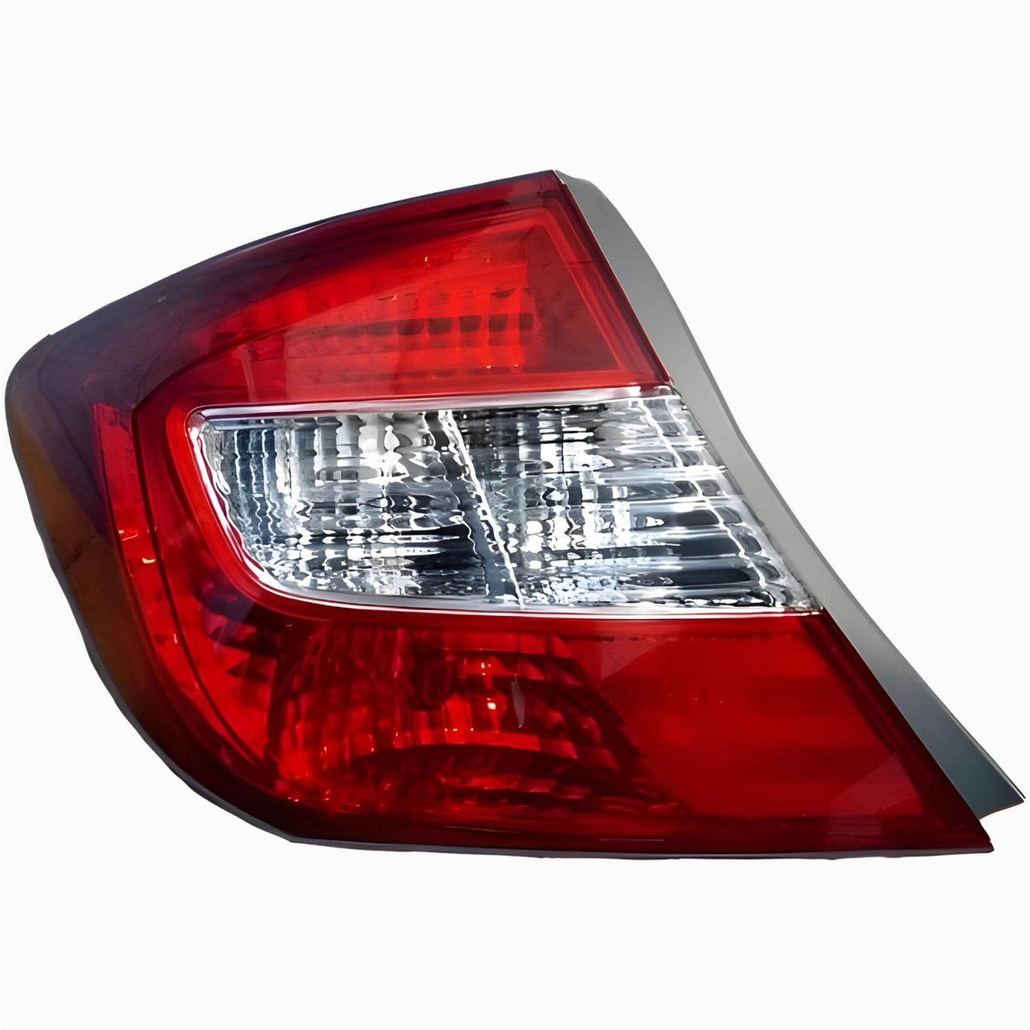 Lanterna Traseira Honda Civic 2012 2013 2014 2015 2016 Canto Bicolor Lado Esquerdo Motorista