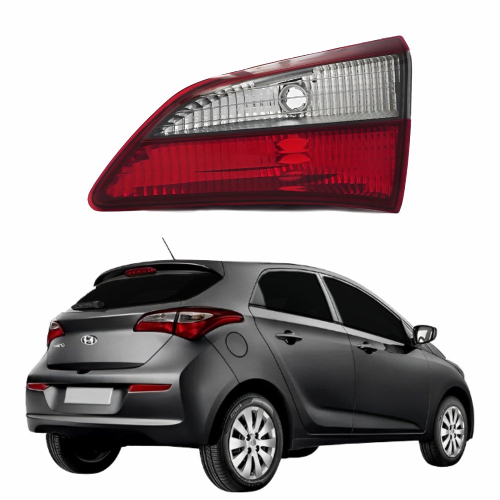 Lanterna Traseira Hyundai Hb20 Hatch 2012 Até 2019 Tampa Por - Castelo ...