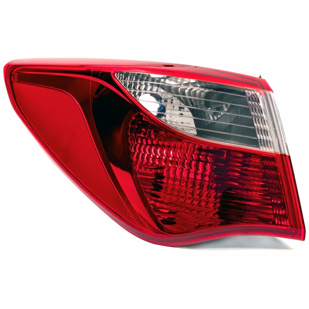 Lanterna Traseira Hyundai Hb20 Sedan 2012 Até 2019 Canto Bicolor Lado Esquerdo Motorista