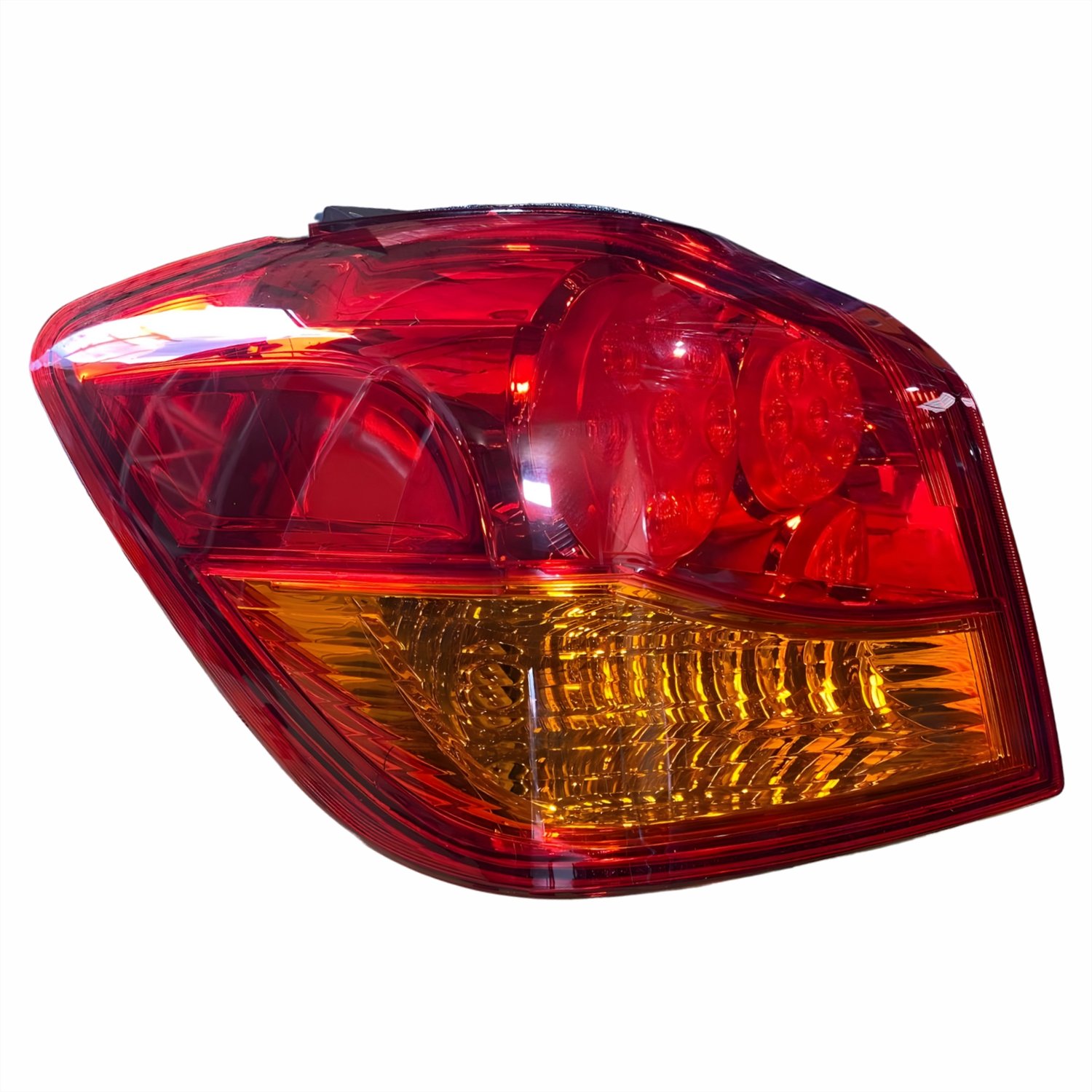 Lanterna Traseira Mitsubishi Asx 2011 Até 2018 Canto Bicolor Com Led Lado Esquerdo Motorista