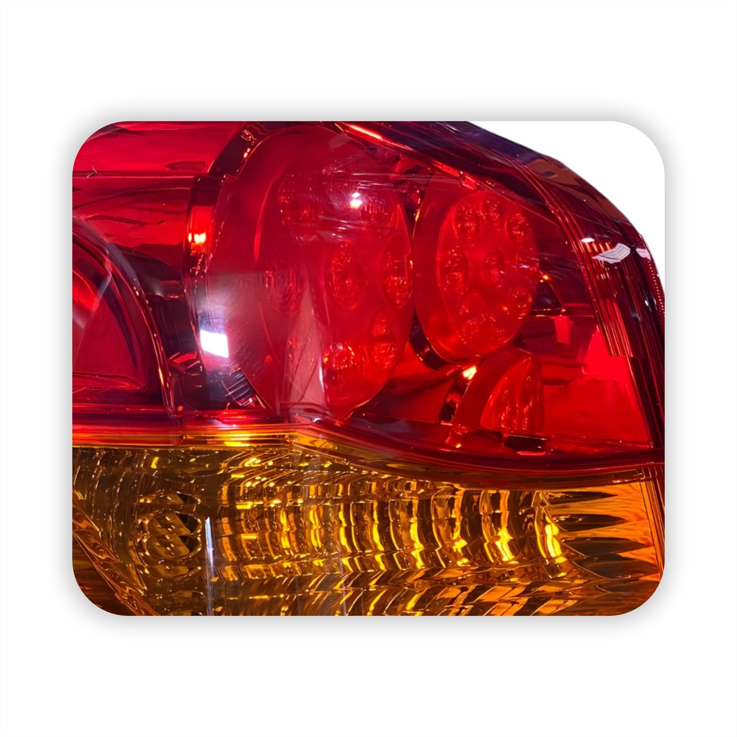 Lanterna Traseira Mitsubishi Asx 2011 Até 2018 Canto Bicolor Com Led Lado Esquerdo Motorista