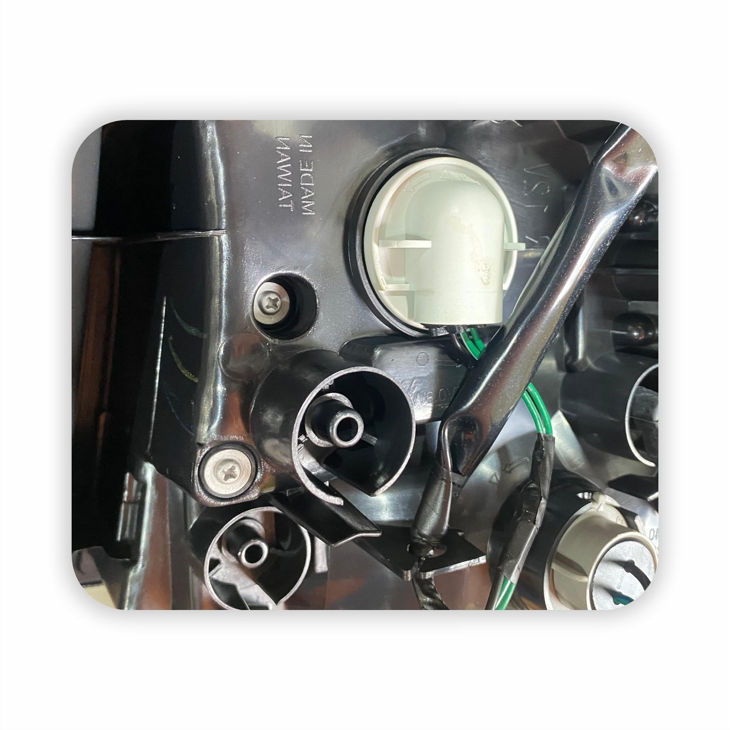 Lanterna Traseira Mitsubishi Asx 2011 Até 2018 Canto Bicolor Com Led Lado Esquerdo Motorista