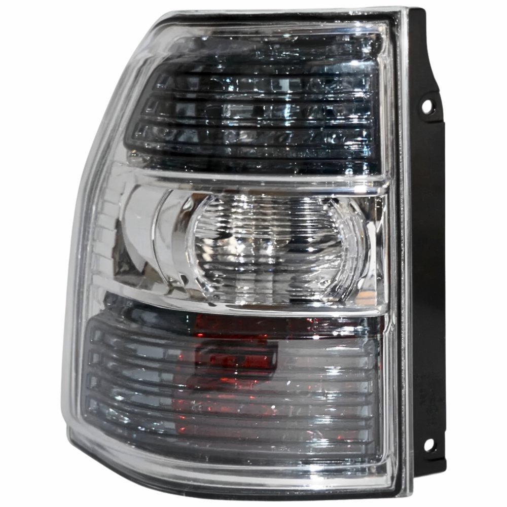 Lanterna Traseira Mitsubishi Pajero Full 4P 2007 Até 2014 Bicolor Cristal Lado Esquerdo Motorista