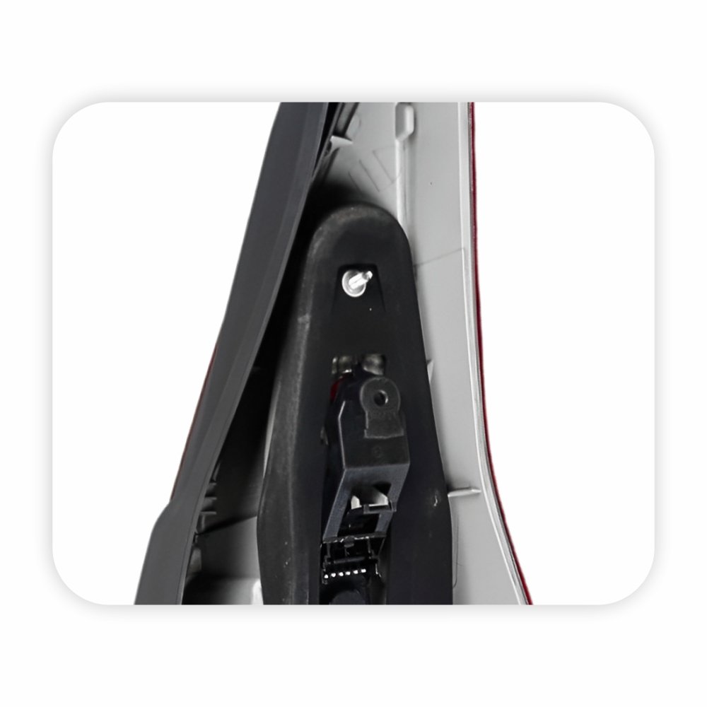 Lanterna Traseira Renault Megane Grantour 2010 2011 2012 Bicolor Cristal Com Friso Cromado Lado Esquerdo Motorista