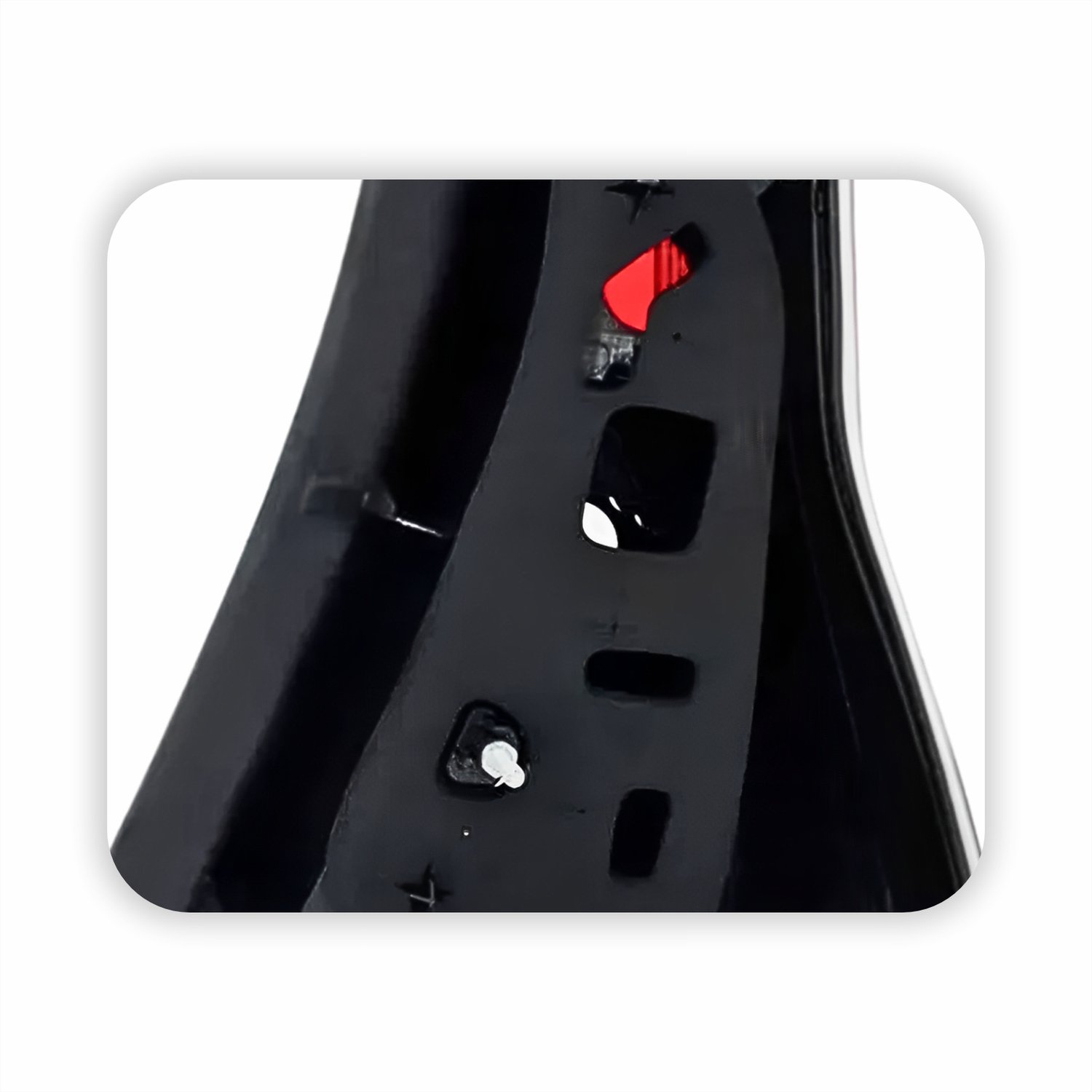 Lanterna Traseira Renault Sandero Stepway 2012 2013 2014 Borda Cinza Lado Esquerdo Motorista