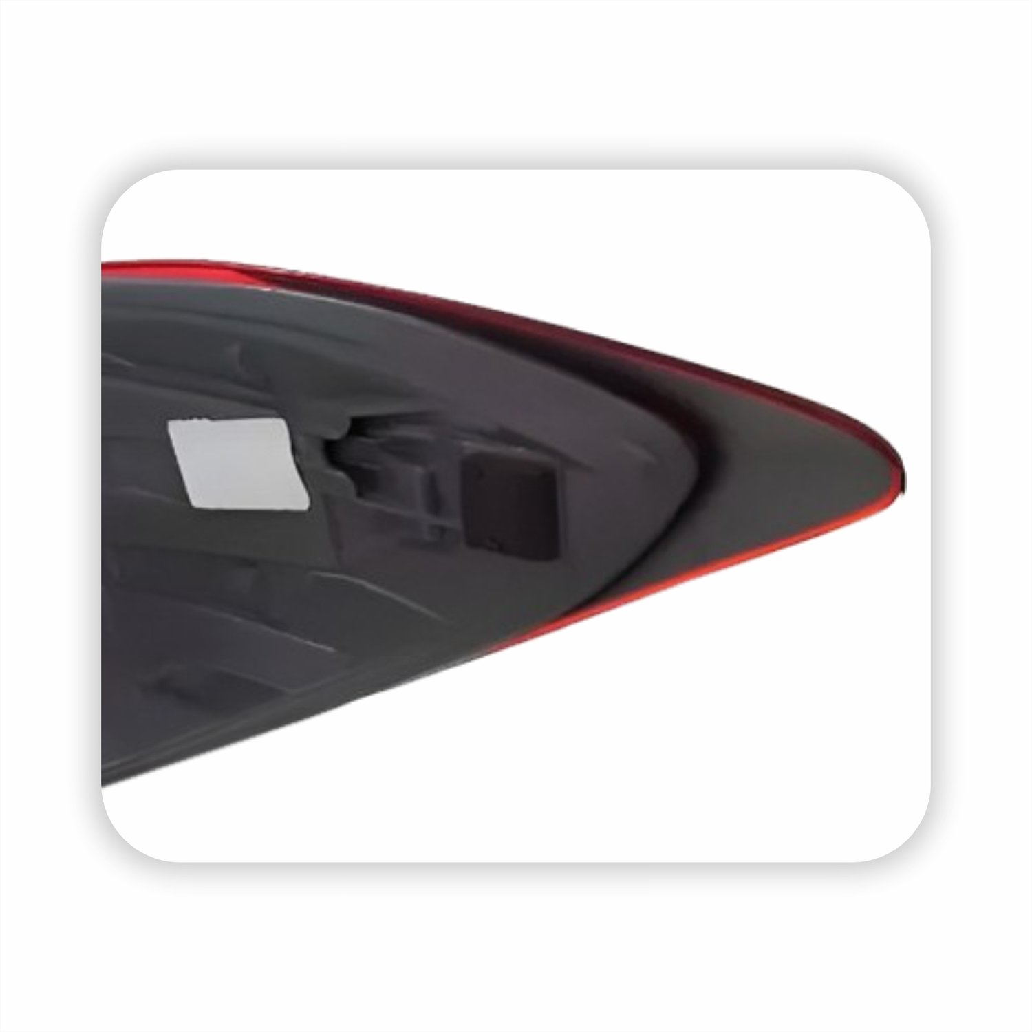 Lanterna Traseira Toyota Corolla 2015 2016 2017 Canto Bicolor Com Led Lado Esquerdo Motorista