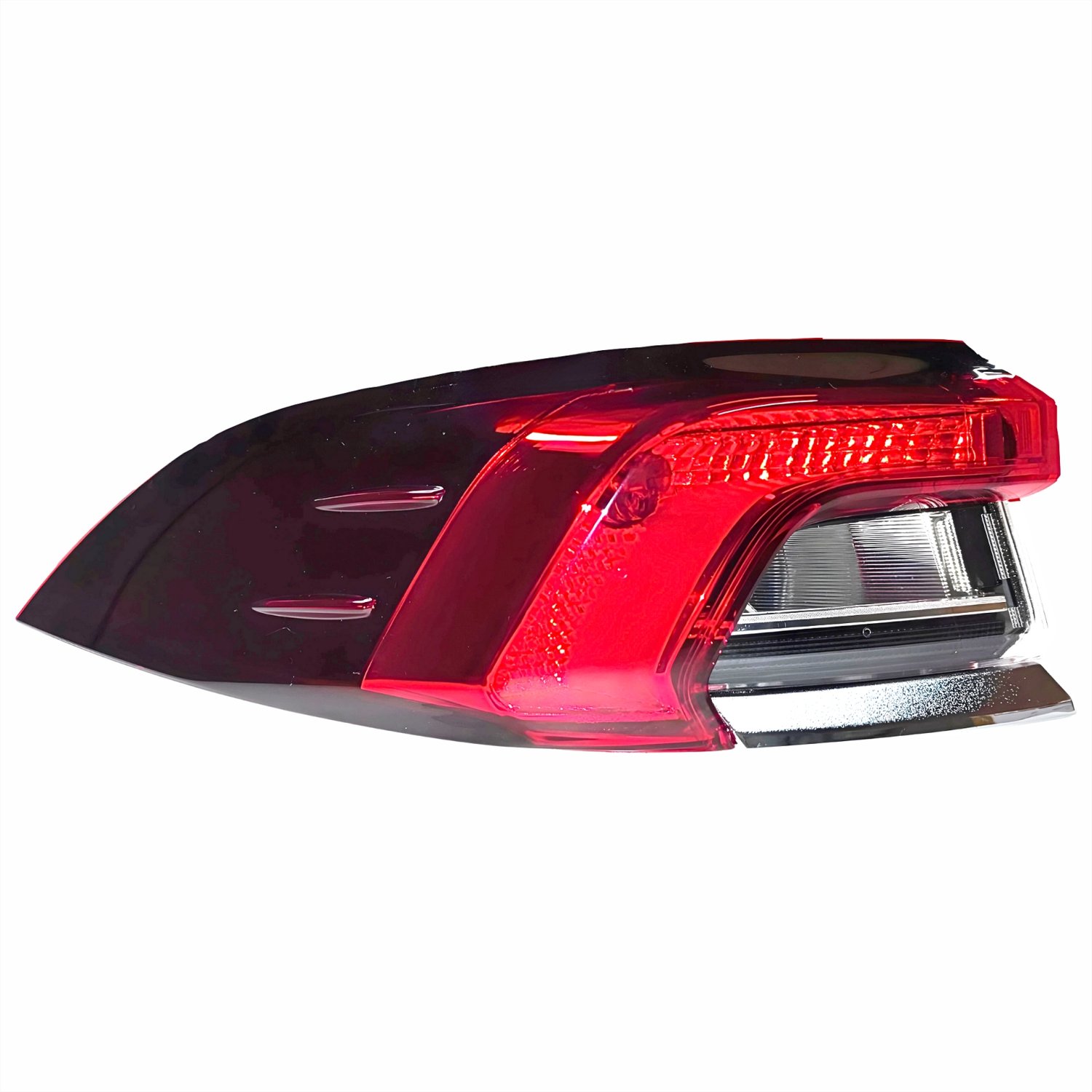 Lanterna Traseira Toyota Corolla Xei 2020 2021 2022 2023 Canto Bicolor Com Led Lado Esquerdo Motorista