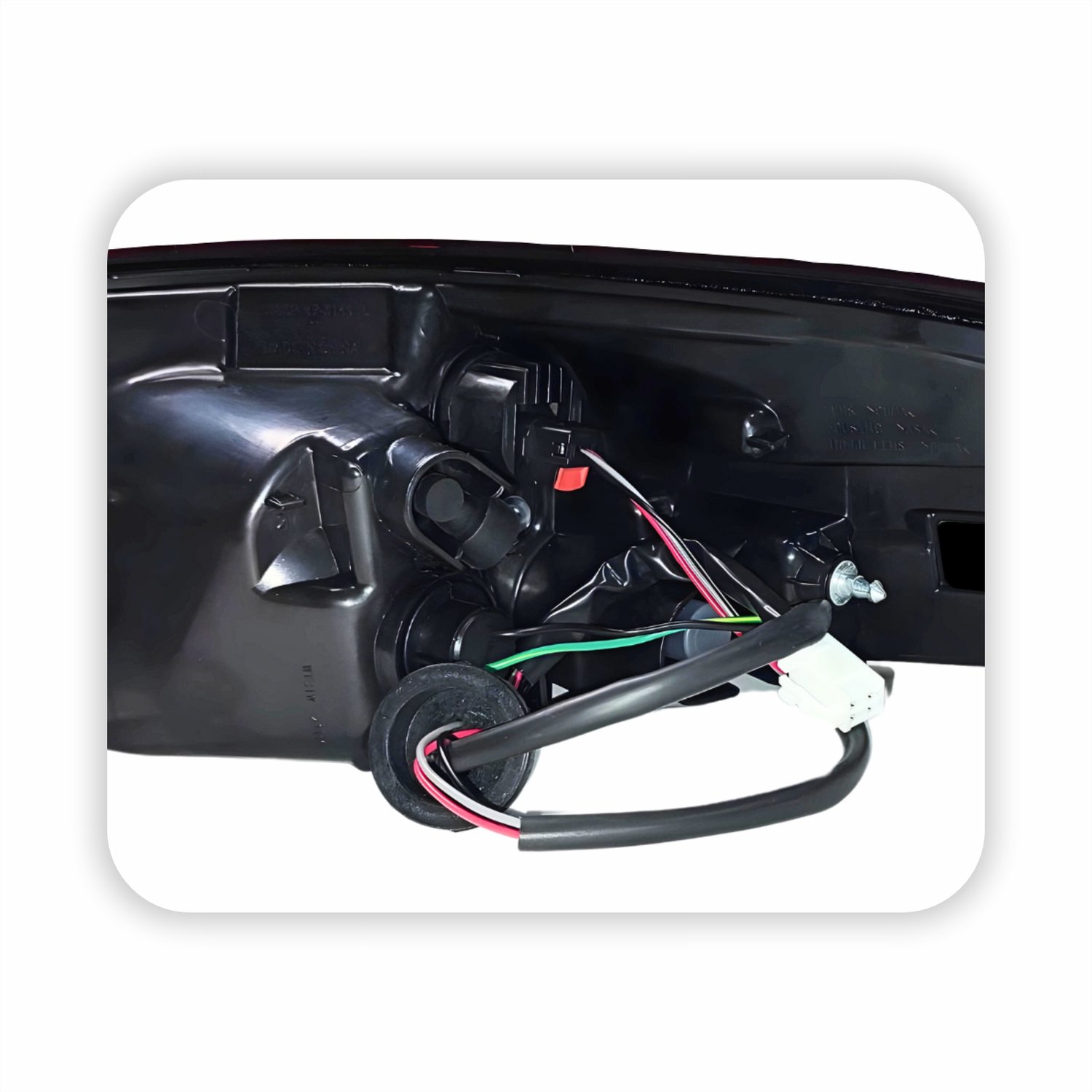 Lanterna Traseira Toyota Corolla Xei 2020 2021 2022 2023 Canto Bicolor Com Led Lado Esquerdo Motorista