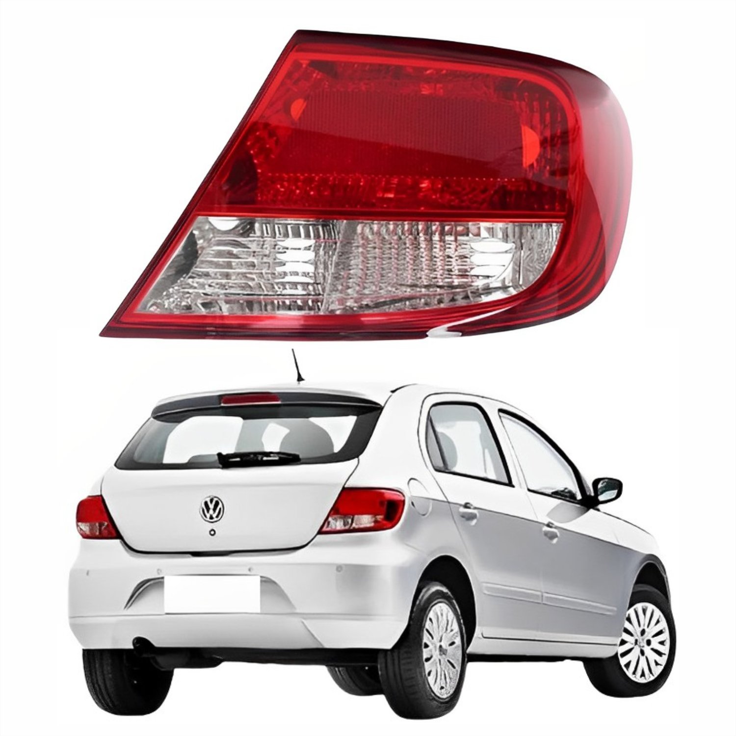 Lanterna vw gol g5 bic ld - Castelo Auto Peças