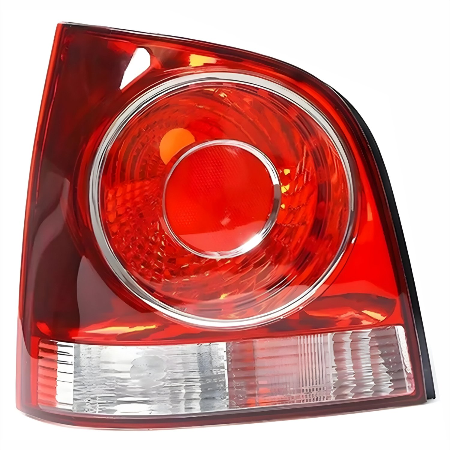 Lanterna Traseira Vw Polo Hatch 2007 Até 2014 Bicolor Vermelha Lado Esquerdo Motorista