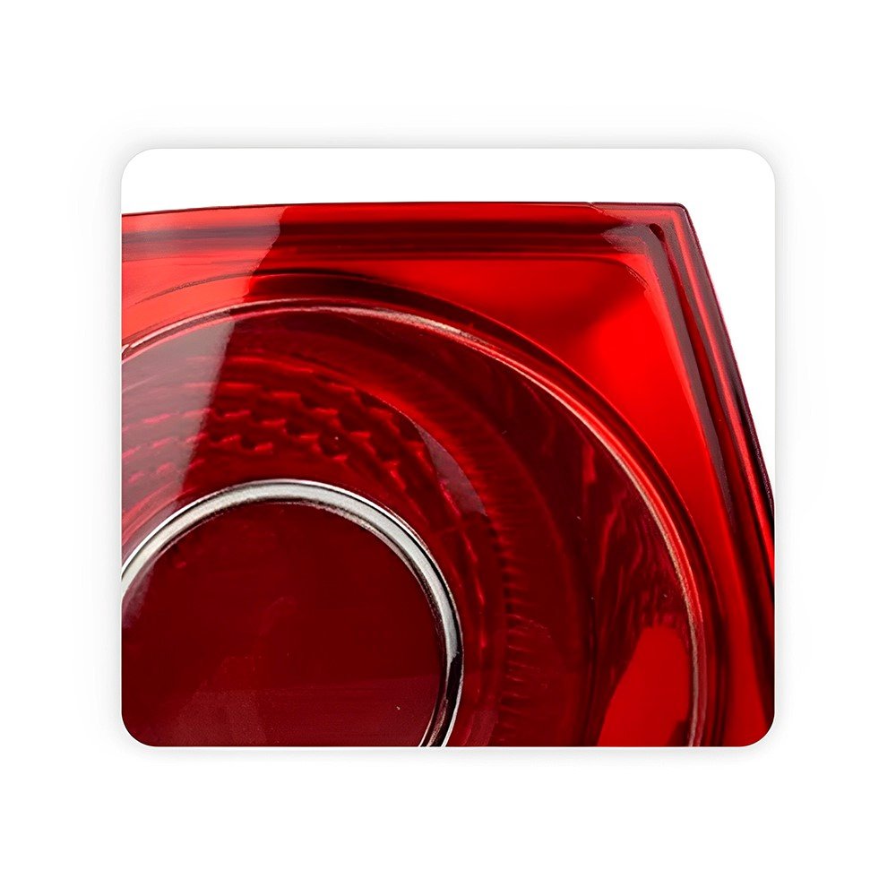 Lanterna Vw Bora 2007 2008 2009 2010 Canto Bicolor Vermelha Cristal Lado Esquerdo Motorista