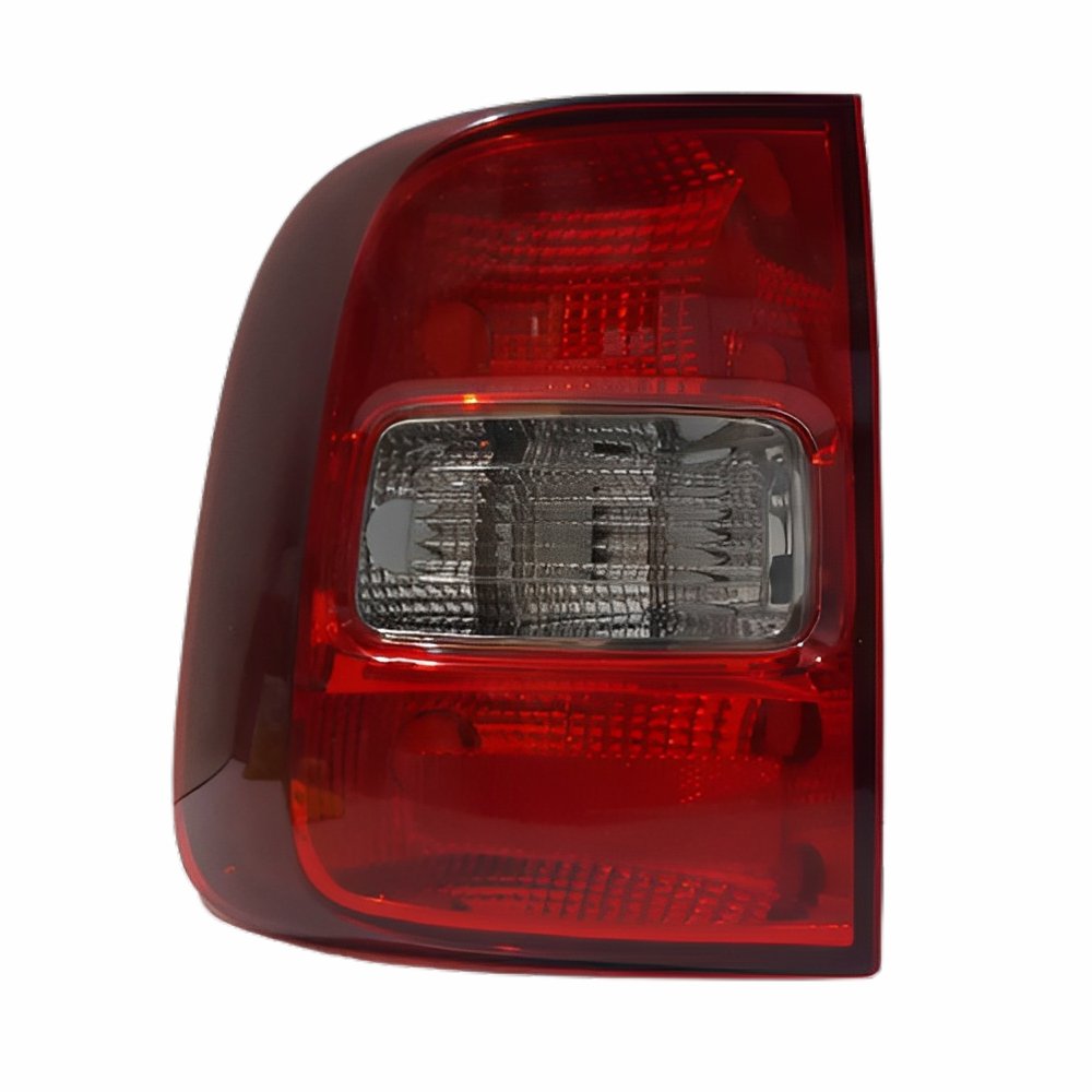 Lanterna Vw Saveiro G5 2009 Até 2013 Saveiro G6 2014 Até 2016 Bicolor Fumê Borda Escura Lado Esquerdo Motorista