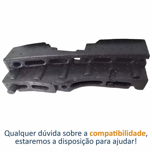 Absorvedor de Impacto Isopor Vw Parati G4 2005 2006 2007 2008 Lado Direito Passageiro