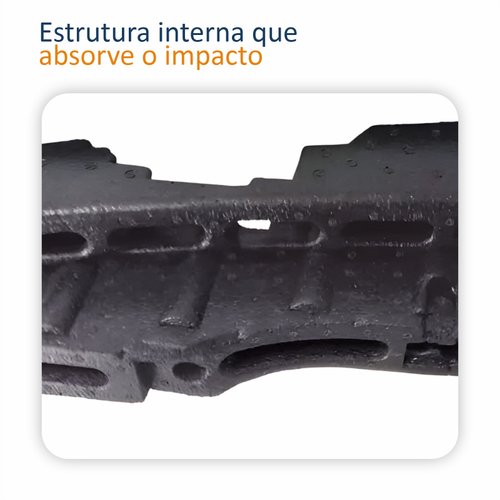 Absorvedor de Impacto Isopor Vw Saveiro G4 2005 2006 2007 2008 Lado Direito Passageiro