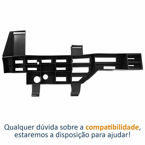 Alma Para-choque Traseiro Renault Clio Sedan 2006 Até 2011 Lado Esquerdo Motorista