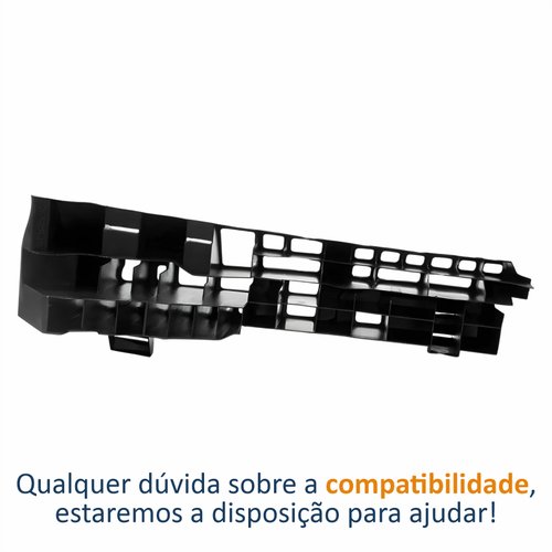 Alma Parachoque Dianteiro Renault Clio 2006 Até 2011 Lado Esquerdo Motorista