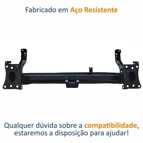 Alma Parachoque Dianteiro Vw Nivus 2019 Até 2024
