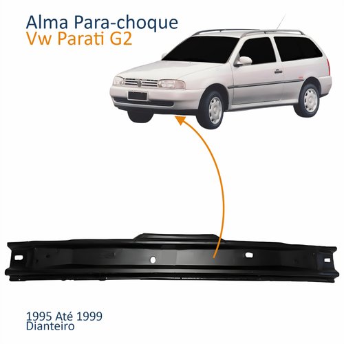 Alma Parachoque Dianteiro Vw Parati G2 1995 1996 1997 1998 1999